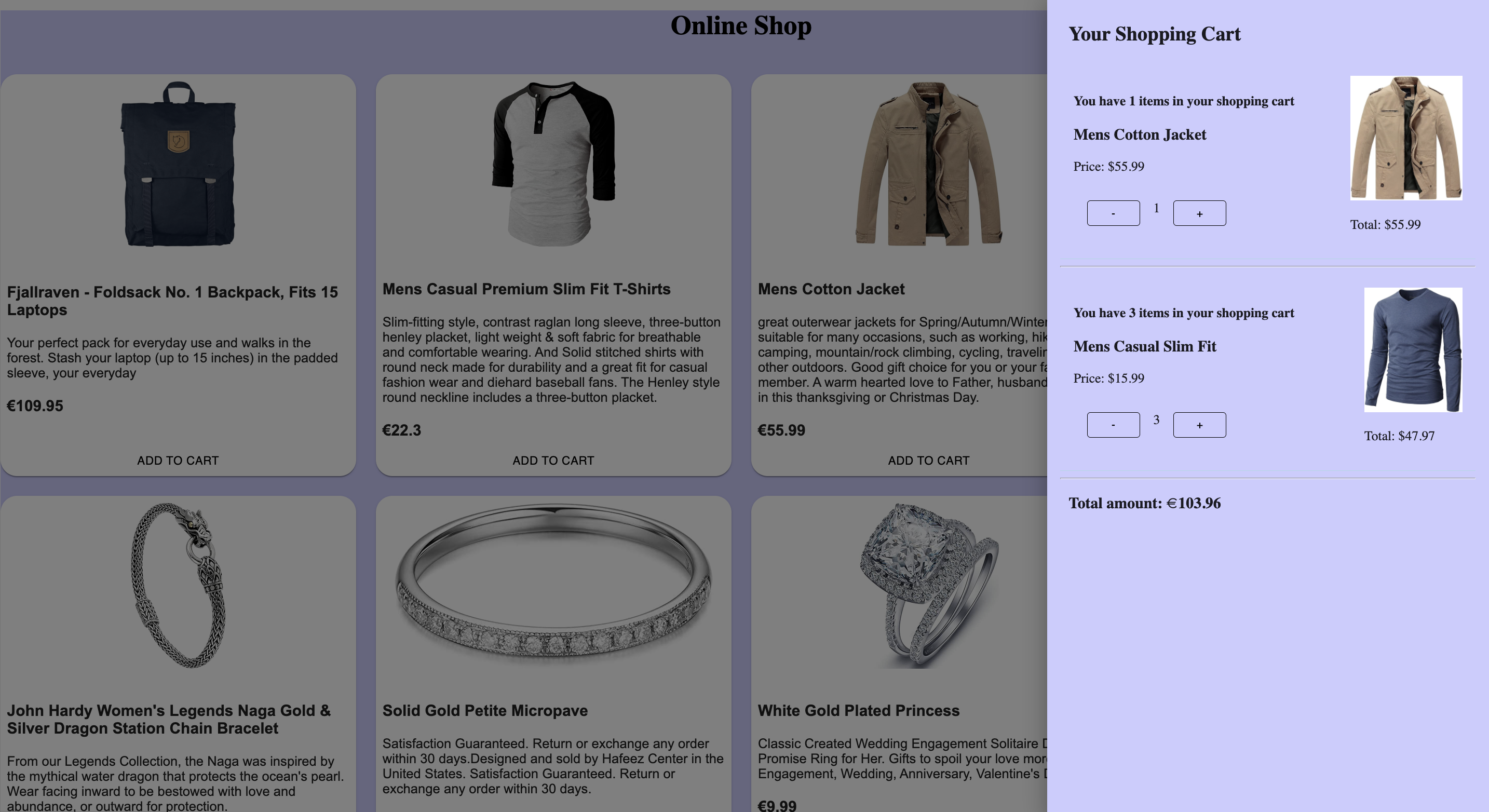 shoppingcart